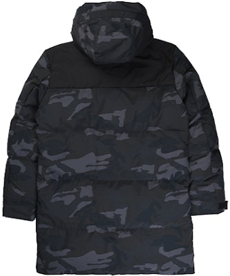 Mitchell Ness Mitchell & Ness Long Camo Puffer Down Jacket Black Winter Coat MN12J17-GRNCAMO Lookbook Mitchell Ness Mitchell & Ness Long Camo Puffer Down Jacket Black Winter Coat MN12J17-GRNCAMO
