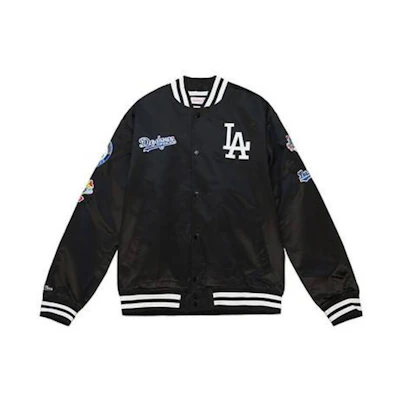 Mitchell Ness Mitchell & Ness Loose Fit Graphic Crewneck Sweatshirt Blue Long Sleeve GLSTTP22111-MAUNAVY