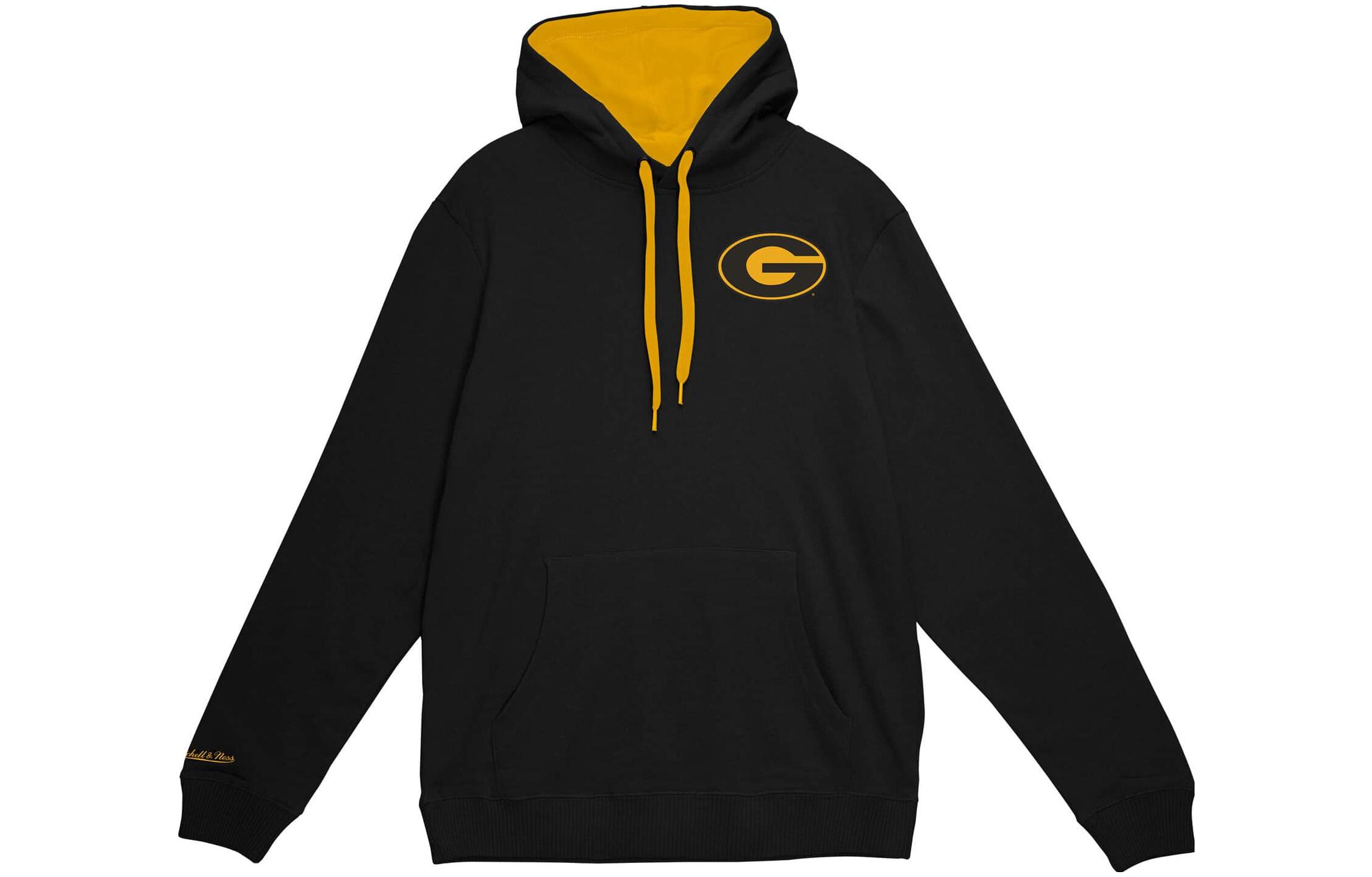 Mitchell Ness Mitchell & Ness Loose Fit Letter Hoodie - Gray Green FPHD6293MSUYYPPPDNGY