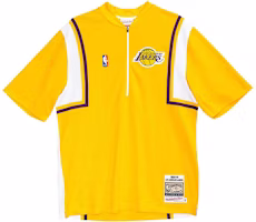 Mitchell Ness Mitchell & Ness Los Angeles Lakers 00-01 Retro Zip Tee Shirt Yellow () ASSHAC19138-LALLTGD00 Mitchell Ness Mitchell & Ness Los Angeles Lakers 00-01 Retro Zip Tee Shirt Yellow () ASSHAC19138-LALLTGD00