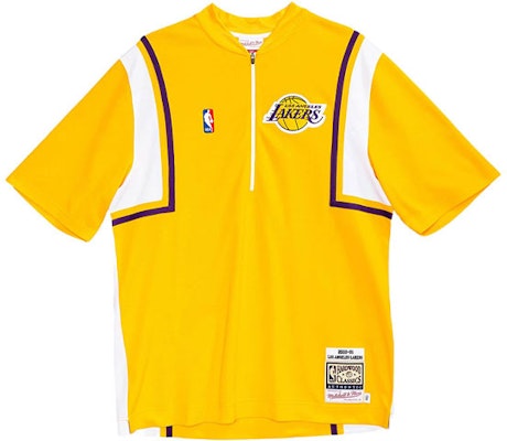 Mitchell & Ness Los Angeles Lakers Retro Camiseta Amarilla con Cierre 00-01. ASSHAC19138-LALLTGD00 Order Mitchell & Ness Los Angeles Lakers Retro Camiseta Amarilla con Cierre 00-01. ASSHAC19138-LALLTGD00