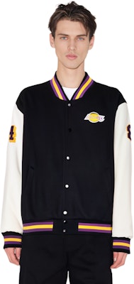 Mitchell & Ness Los Angeles Lakers Kobe Patchwork Baseball Jacket Hitam Pria VRJKKM19054-LALBKWHKBR Shop Mitchell & Ness Los Angeles Lakers Kobe Patchwork Baseball Jacket Hitam Pria VRJKKM19054-LALBKWHKBR