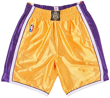 Mitchell Ness Mitchell & Ness Los Angeles Lakers Kobe Reversible Basketball Shorts Gold/Purple SHORGS20052-LALGOLDKBR Shop Mitchell Ness Mitchell & Ness Los Angeles Lakers Kobe Reversible Basketball Shorts Gold/Purple SHORGS20052-LALGOLDKBR