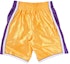 Purchase Mitchell Ness Mitchell & Ness Los Angeles Lakers Kobe Reversible Basketball Shorts Gold/Purple SHORGS20052-LALGOLDKBR