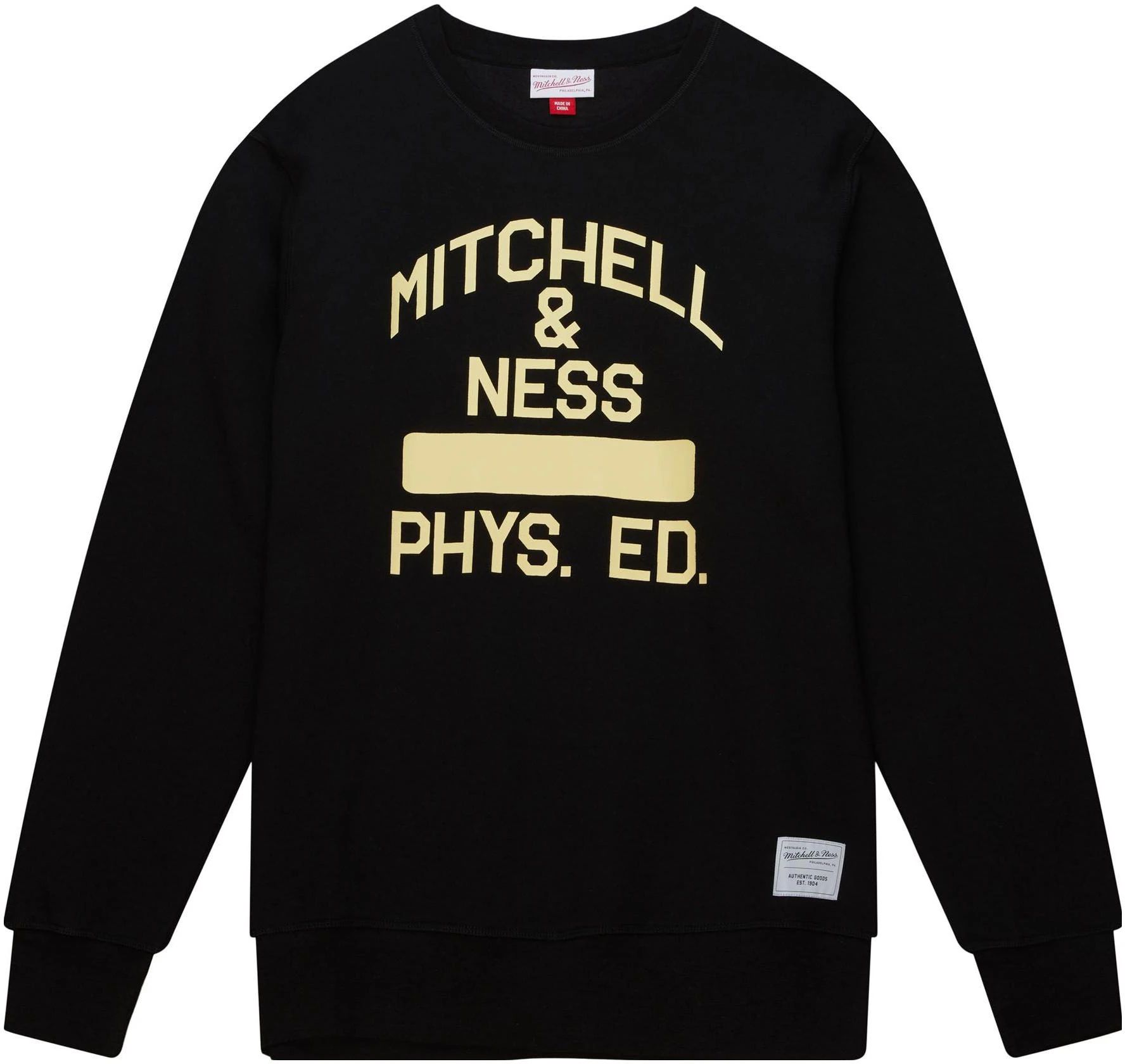 mitchell-ness-mitchell-and-ness-m-and-n-graphic-crewneck-sweatshirt-black-fashion-top-fcpo-5532-mnnyypppblck