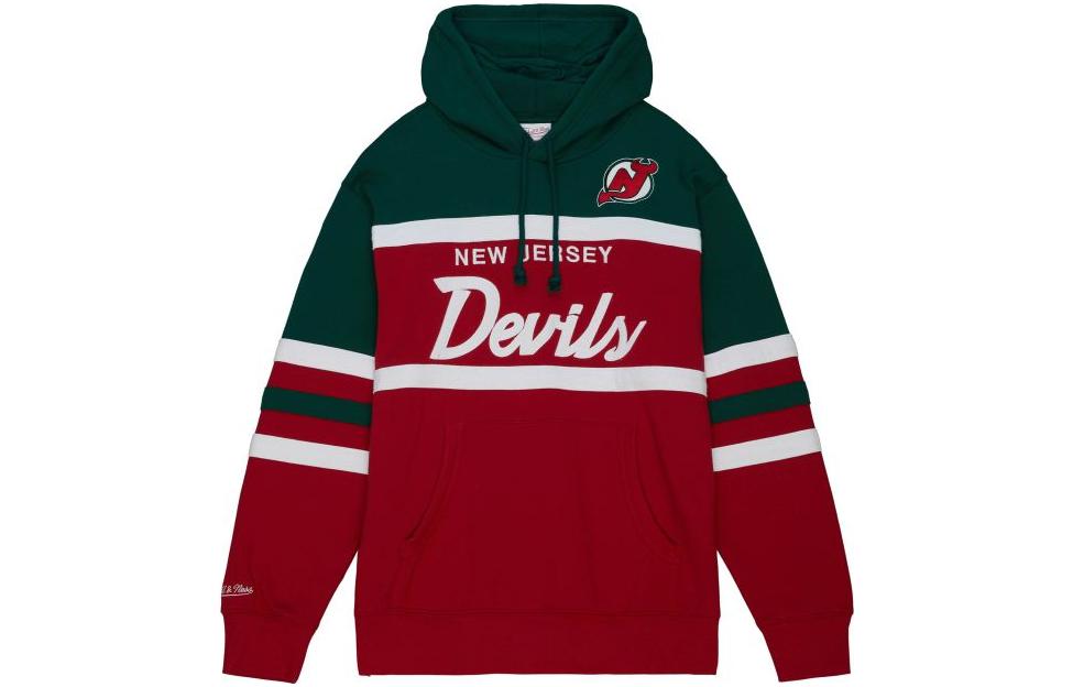 Mitchell Ness Mitchell & Ness Miami Dolphins Head Coach Hoodie Multi-Color Logo Print FPHD6293-MDOYYPPPORTL