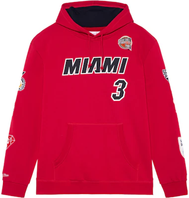 Sudadera Unisex Roja Mitchell & Ness Miami Heat Dwyane Wade #3 Pullover. FPHD6861-MHEYYDWASCAR Buy Sudadera Unisex Roja Mitchell & Ness Miami Heat Dwyane Wade #3 Pullover. FPHD6861-MHEYYDWASCAR