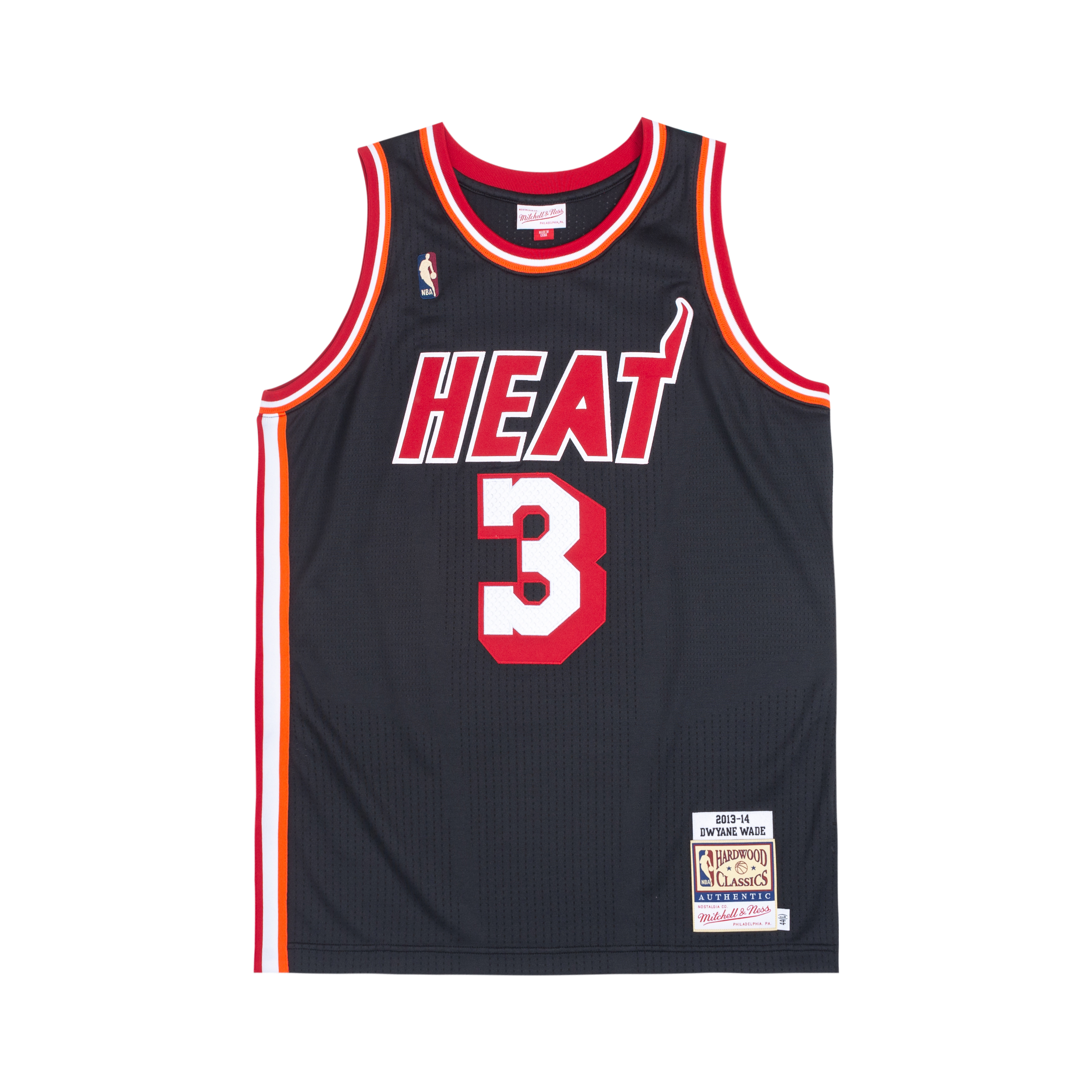 Mitchell Ness Mitchell & Ness Miami Heat Dwyane Wade #3 2013 Jersey Unisex. AJY46497-MHE13DWABLCK 圖 2