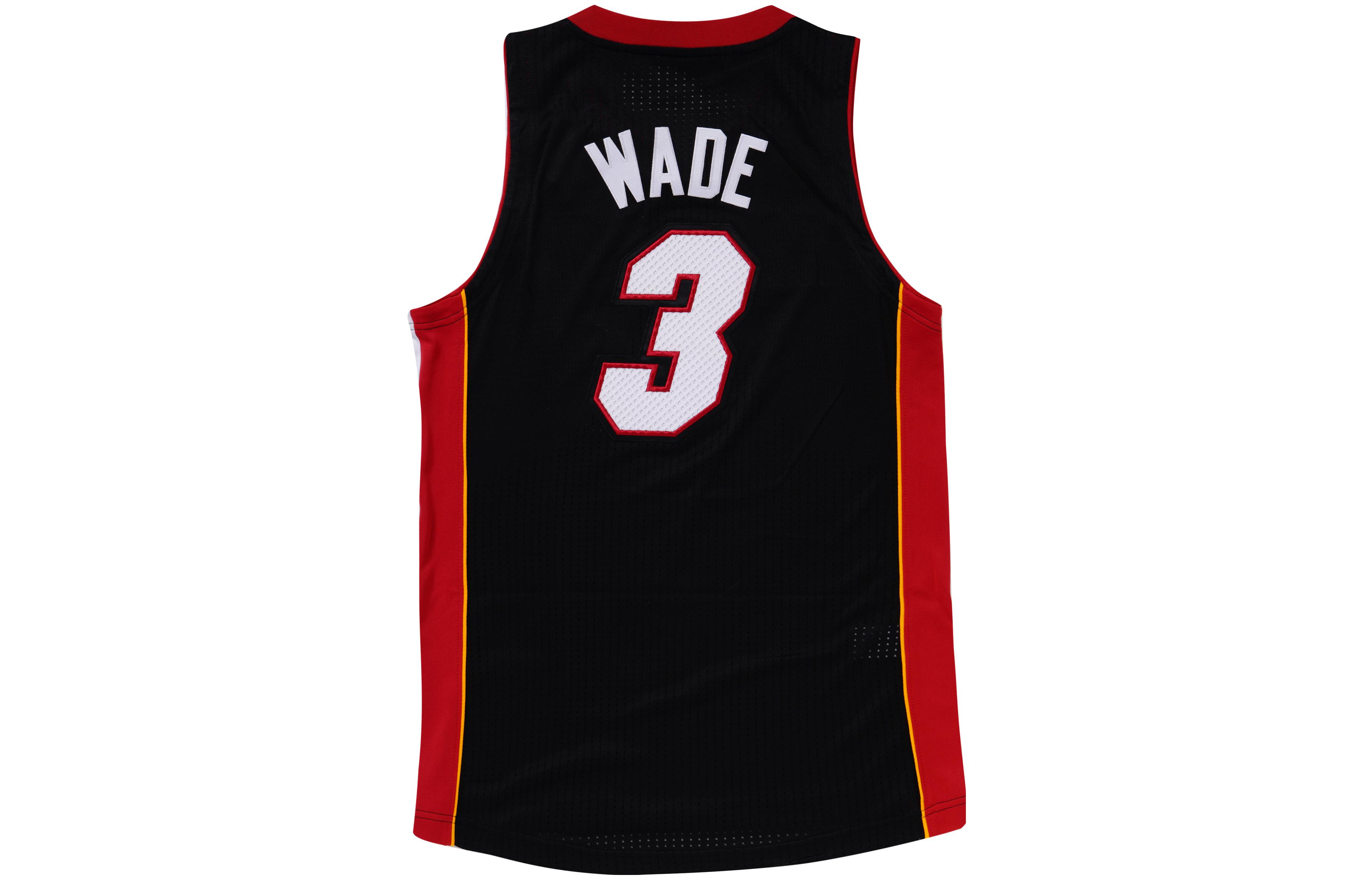 Lookbook ミッチェル&ネス マイアミヒート ドウェイン・ウェイド #3 12-13 ジャージ ブラック ユニセックス レトロ AJY44945-MHE12DWABLCK