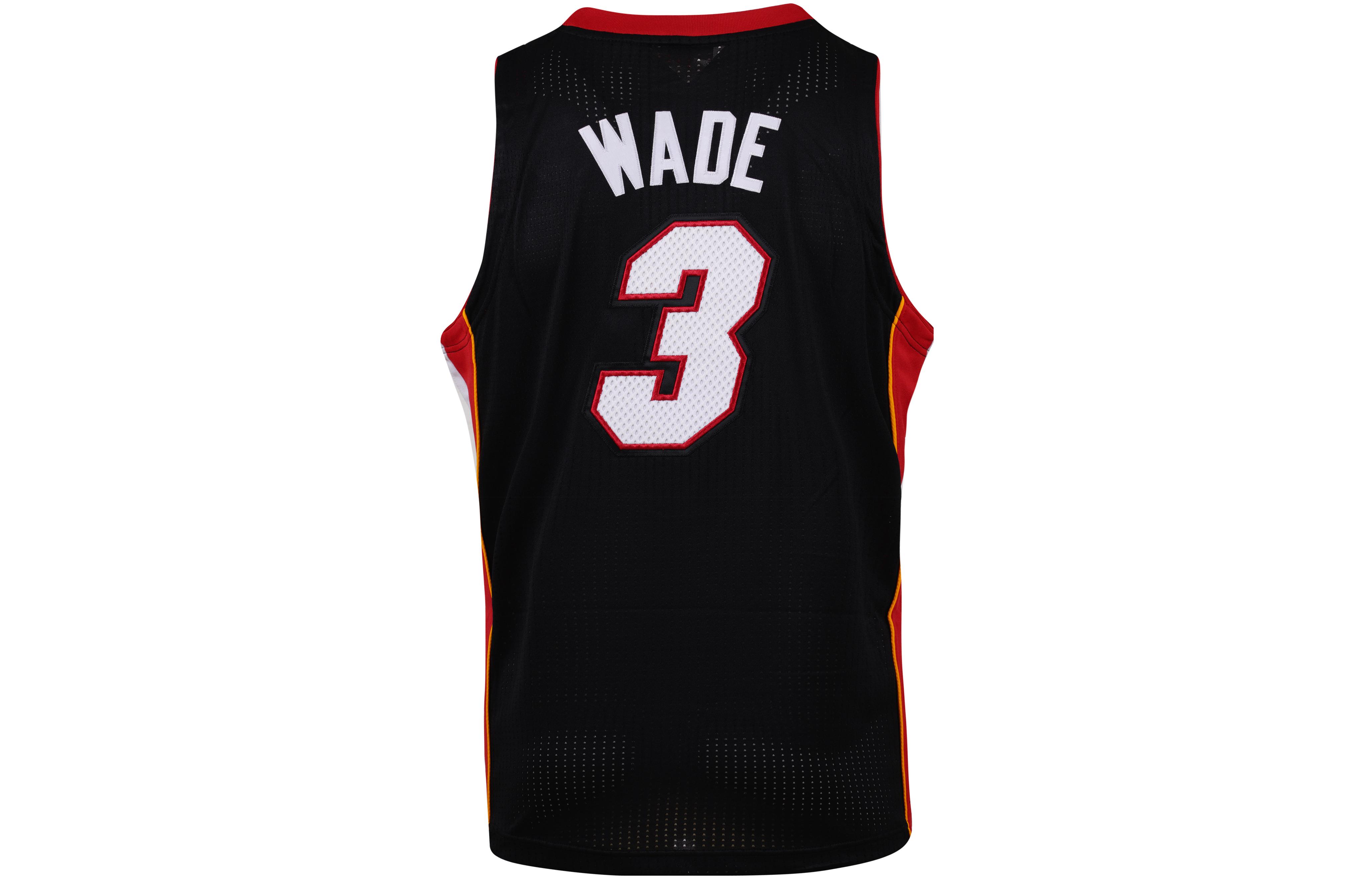 Purchase ミッチェル&ネス マイアミヒート ドウェイン・ウェイド #3 12-13 ジャージ ブラック ユニセックス レトロ AJY44945-MHE12DWABLCK