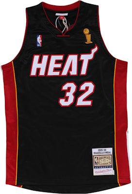 Mitchell Ness Mitchell & Ness Miami Heat Shaquille O'Neal 32 Retro Jersey Black. AJY4AC18069-MHEBLCK05SON Buy Mitchell Ness Mitchell & Ness Miami Heat Shaquille O'Neal 32 Retro Jersey Black. AJY4AC18069-MHEBLCK05SON