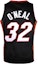 Lookbook Mitchell Ness Mitchell & Ness Miami Heat Shaquille O'Neal 32 Retro Jersey Black. AJY4AC18069-MHEBLCK05SON