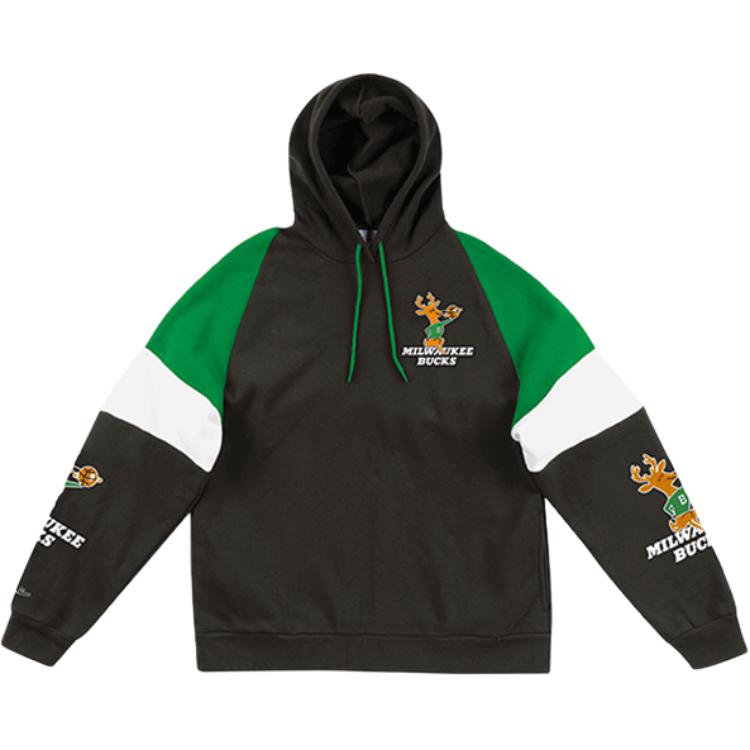 Mitchell Ness Mitchell & Ness Milwaukee Bucks Purple Logo Hoodie Jacket Unisex OJZP3409-MBUYYPPPPURP