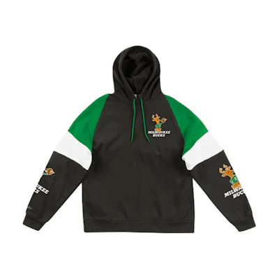 Mitchell Ness Mitchell & Ness Milwaukee Bucks Purple Logo Hoodie Jacket Unisex OJZP3409-MBUYYPPPPURP