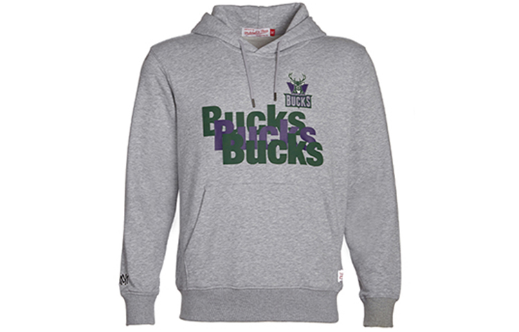 Mitchell Ness Mitchell & Ness Milwaukee Bucks Team Legacy Green Pullover Hoodie Men FPHD5513-MBUYYPPPBUGN