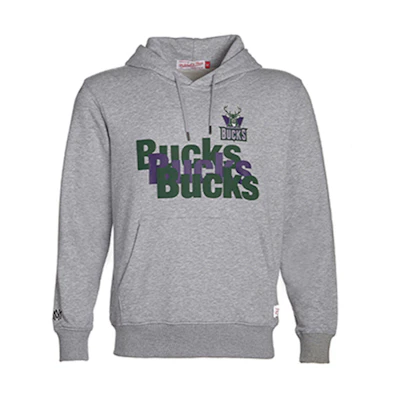Mitchell Ness Mitchell & Ness Milwaukee Bucks Team Legacy Green Pullover Hoodie Men FPHD5513-MBUYYPPPBUGN