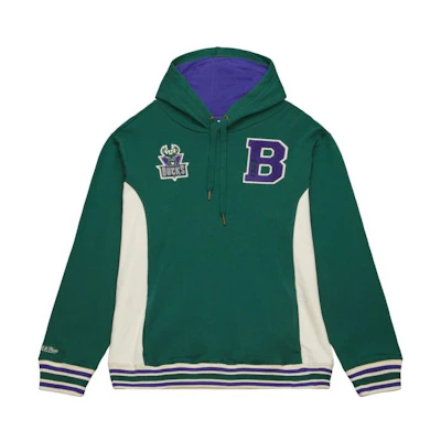 Mitchell Ness Mitchell & Ness Minnesota Timberwolves Retro Colorblock Crewneck Sweatshirt Teal FCNKDA18014-MTIROYA