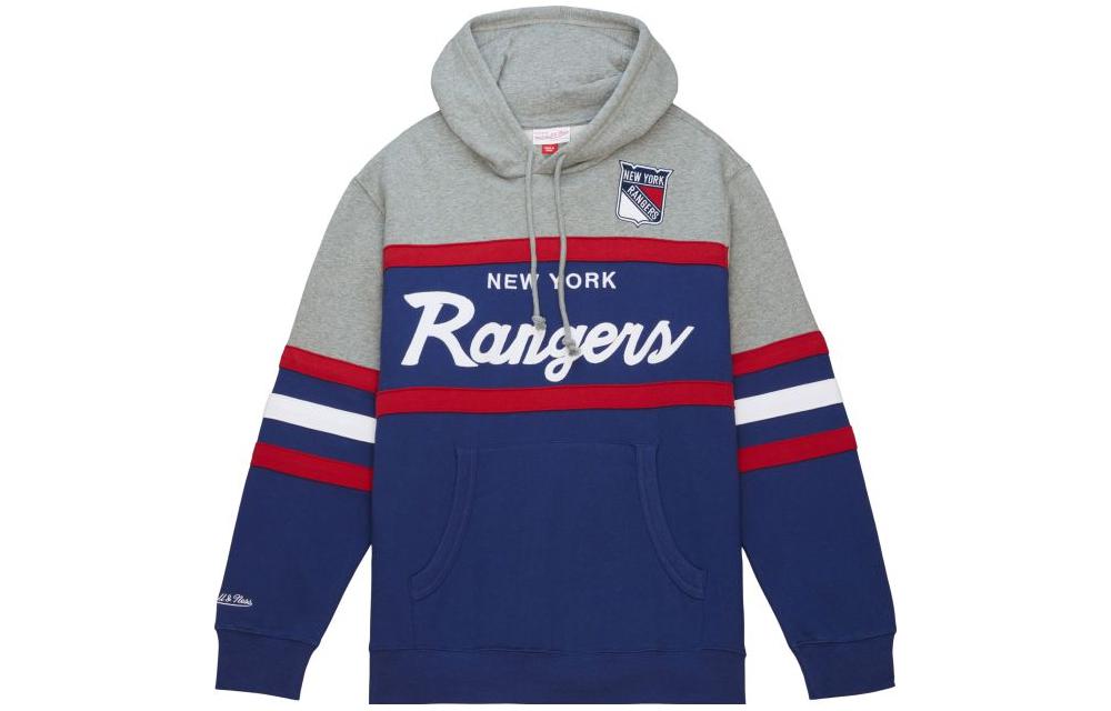 Mitchell Ness Mitchell & Ness Multicolor Logo Print Hoodie for Men FPHD1217-TSU