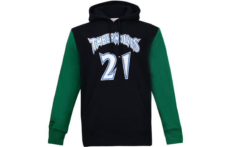 Mitchell Ness Mitchell & Ness Multicolor Logo Pullover Hoodie for Men Multicolor FPHDEY18091-MNNDKGN