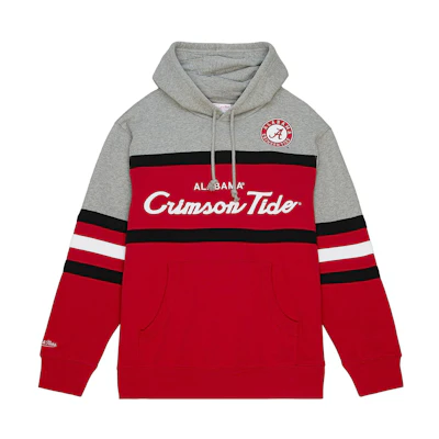 Mitchell Ness Mitchell & Ness Navy Alphabet Print Crewneck Pullover Sweatshirt FCPO5512-SDPYYPPPNAVY