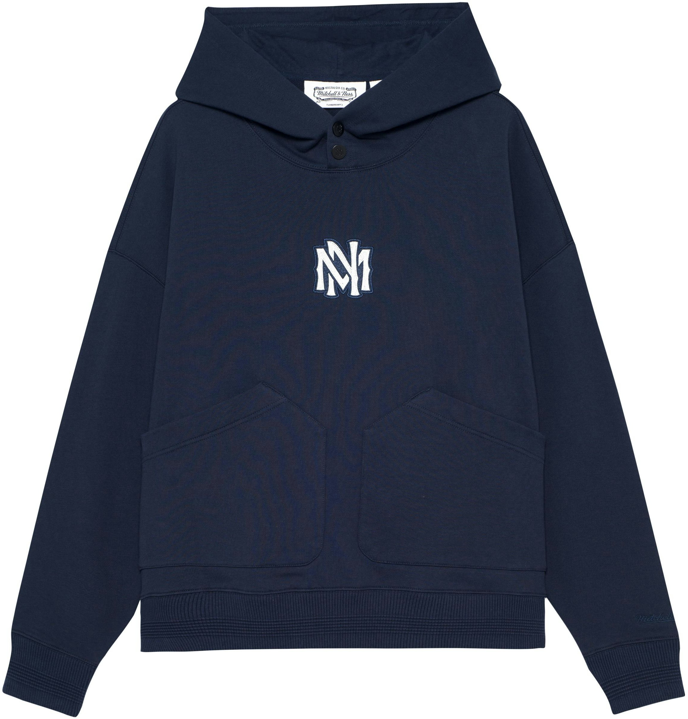 mitchell-ness-mitchell-and-ness-navy-blue-thick-letter-print-pullover-hoodie-unisex-mnrqawtohc-070-nay