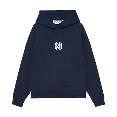 Mitchell Ness Mitchell & Ness Navy Embroidered Long-Sleeve Track Jacket OJZP5008-SLIYYPPPNAVY