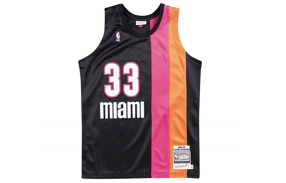 Mitchell Ness Mitchell & Ness NBA 05-06 Alonzo Mourning Heat Jersey Black Couples Edition AJY4EL18032-MHEBLCK05AMO 圖 2