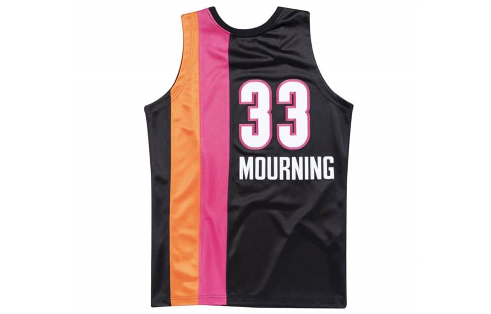 Mitchell Ness Mitchell & Ness NBA 05-06 Alonzo Mourning Heat Jersey Black Couples Edition AJY4EL18032-MHEBLCK05AMO 圖 3