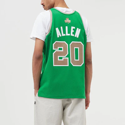 Mitchell & Ness NBA 07-08 賽爾提克 Ray Allen #20 復古籃球球衣 綠色 SMJYGS20008-BCEKYGN07RAL Purchase Mitchell & Ness NBA 07-08 賽爾提克 Ray Allen #20 復古籃球球衣 綠色 SMJYGS20008-BCEKYGN07RAL