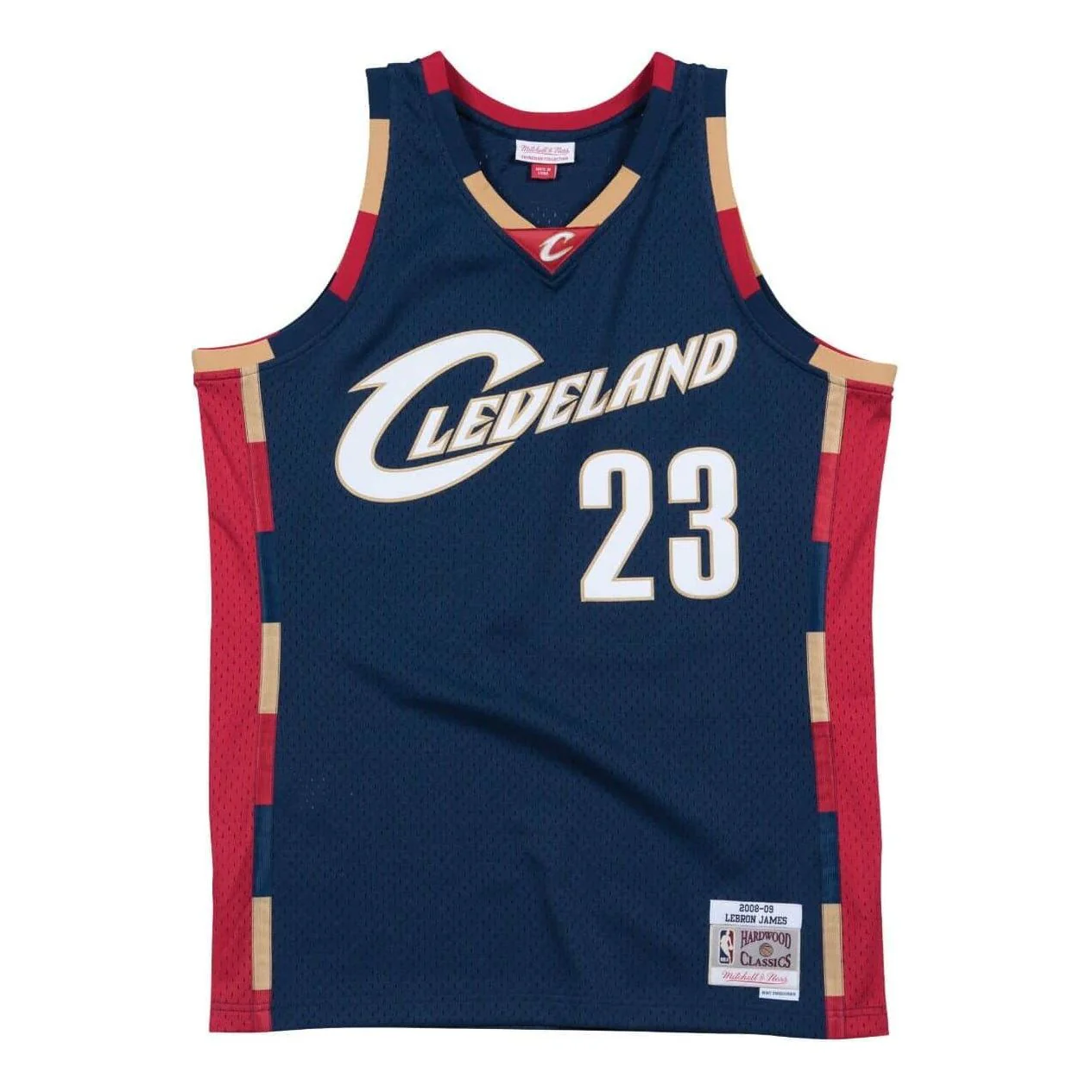 Mitchell Ness Mitchell & Ness NBA 08-09 LeBron James Cavaliers Navy Jersey MN-NBA-7226-08LJAME-CLECAV-ROY