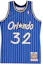 Order 米奇尔内斯 NBA 1994-95 奥兰多魔术 奥尼尔 #32 复古球衣 蓝色 AJY4GS18099-OMAROYA94SON