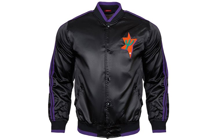 Mitchell Ness Mitchell & Ness NBA 1995 All-Star Vintage Black Long Sleeve Jacket STJKNG18421-ASGBLCK195