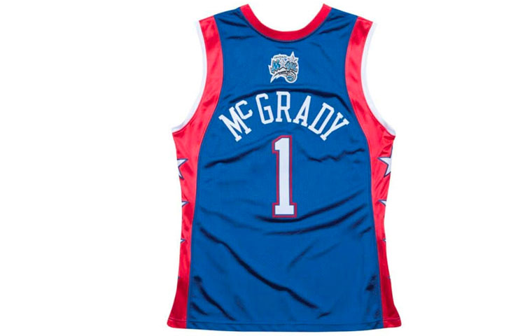 Lookbook 미첼앤네스 NBA 2004 올스타 트레이시 맥그레이디 #1 저지 블루 유니섹스 탱크탑 AJY4CP19118-ASGBLUE04TMC
