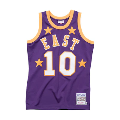 Mitchell Ness Mitchell & Ness NBA 72 All-Star Frazier Jersey Retro Purple Basketball Tank Top. BA64IT-ASE-L-BZF
