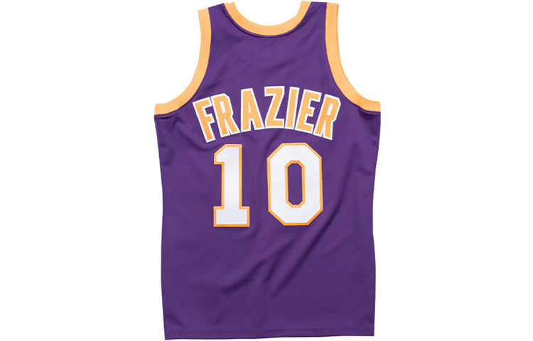 Mitchell Ness Mitchell & Ness NBA 72 All-Star Frazier Jersey Retro Purple Basketball Tank Top. BA64IT-ASE-L-BZF 圖 3