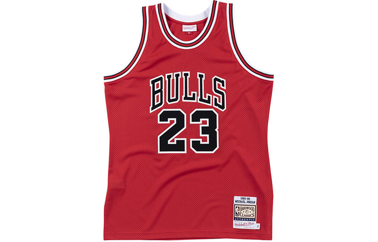 Mitchell Ness Mitchell & Ness NBA 85-86 Chicago Bulls Jordan #23 Red Throwback Jersey (Men). AJY4CP19010-CBUSCAR85MJO
