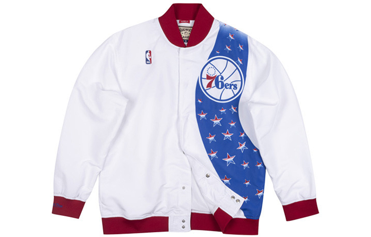 Mitchell Ness Mitchell & Ness NBA 1988 All-Star Chicago Retro Jacket Red/Blue STJKAJ19003-ASGSCAR88
