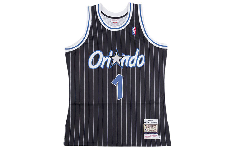 Order Mitchell & Ness NBA 94-95 Orlando Magic Penny Hardaway Jersi Hitam Klasik AJY4GS18096-OMABLCK94AHA