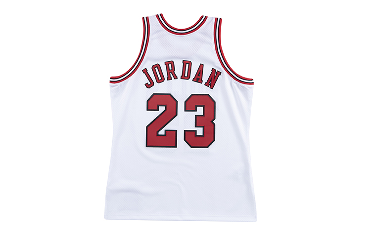 Mitchell Ness Mitchell & Ness NBA 95-96 Bulls Jordan #23 Oversized Jersey White Men AJY4GS18076-CBUWHIT95MJO 圖 3