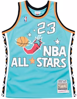 Mitchell Ness Mitchell & Ness NBA 96-97 All-Star Player Edition Michael Jordan Jersey Unisex. AJY4GS18066-ASETEAL96MJO Mitchell Ness Mitchell & Ness NBA 96-97 All-Star Player Edition Michael Jordan Jersey Unisex. AJY4GS18066-ASETEAL96MJO