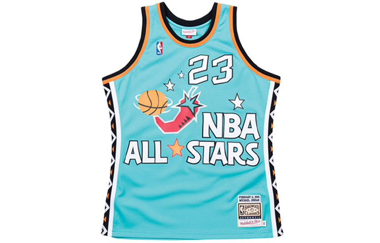 Order Mitchell & Ness NBA 96-97 All-Star Michael Jordan Jersey Unisex. AJY4GS18066-ASETEAL96MJO
