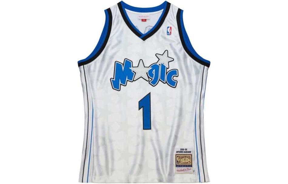 Order Mitchell Ness Mitchell & Ness NBA 98-99 Orlando Magic #1 Hardaway Retro Basketball Jersey White AJY45686-OMA98AHAWHIT
