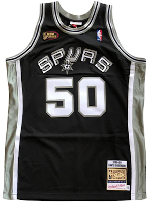 Mitchell & Ness NBA 98-99 馬刺 大衛·羅賓森 #50 黑色復古籃球球衣。 AJY4CP19170-SASBLCK98DRB Buy Mitchell & Ness NBA 98-99 馬刺 大衛·羅賓森 #50 黑色復古籃球球衣。 AJY4CP19170-SASBLCK98DRB
