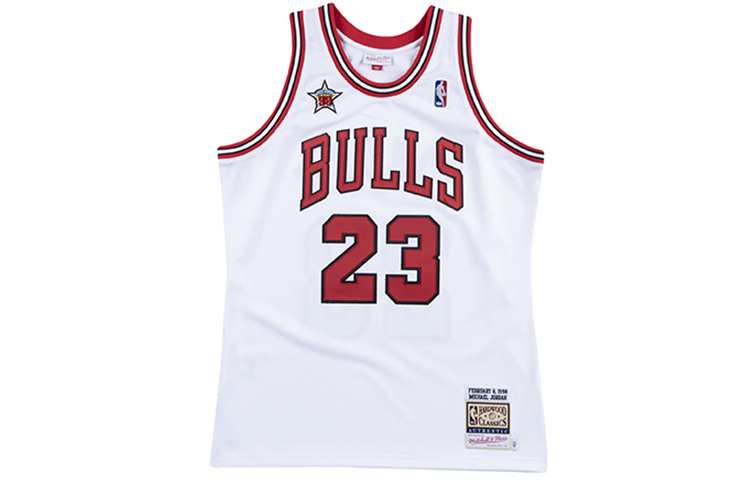 Order Mitchell & Ness NBA 98 Bulls Jordan #23 Retro Jersey Basket Putih AJY4LG19010-CBUWHIT98MJO
