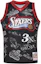 Order Mitchell & Ness NBA Allen Iverson 76ers Jersey Hitam Retro Edisi Peminat. SMJYDX21038-P76BLCK