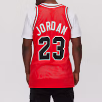 Purchase Mitchell Ness Mitchell & Ness NBA Bulls Jordan #23 84-85 Player Jersey Red AJY4CP18188-CBUSCAR84MJO