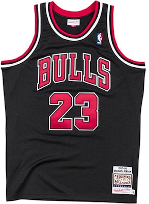 Mitchell & Ness NBA 公牛队迈克尔乔丹23号复古球衣97-98黑色 AJY4GS18400-CBUBLCK97MJO Buy Mitchell & Ness NBA 公牛队迈克尔乔丹23号复古球衣97-98黑色 AJY4GS18400-CBUBLCK97MJO
