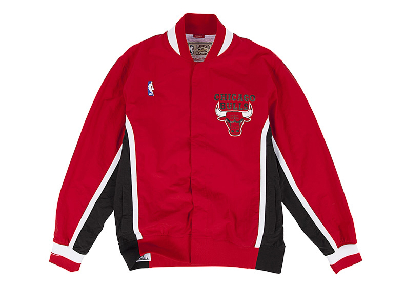 Mitchell Ness Mitchell & Ness NBA Bulls Red Training Jacket 92-93 Season Unisex 6056-300-92CBU