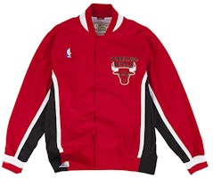 Mitchell Ness Mitchell & Ness NBA Bulls Red Training Jacket 92-93 Season Unisex 6056-300-92CBU Mitchell Ness Mitchell & Ness NBA Bulls Red Training Jacket 92-93 Season Unisex 6056-300-92CBU