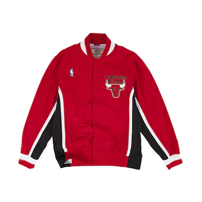 Mitchell Ness Mitchell & Ness NBA Bulls Red Training Jacket 92-93 Season Unisex 6056-300-92CBU